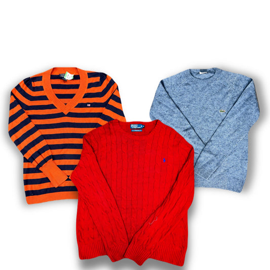 Ralph Lauren Lacoste & Tommy Hilfiger Sweaters